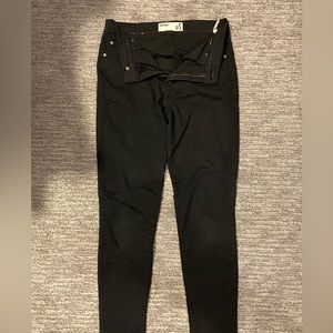 Garage Skinny black jeans
